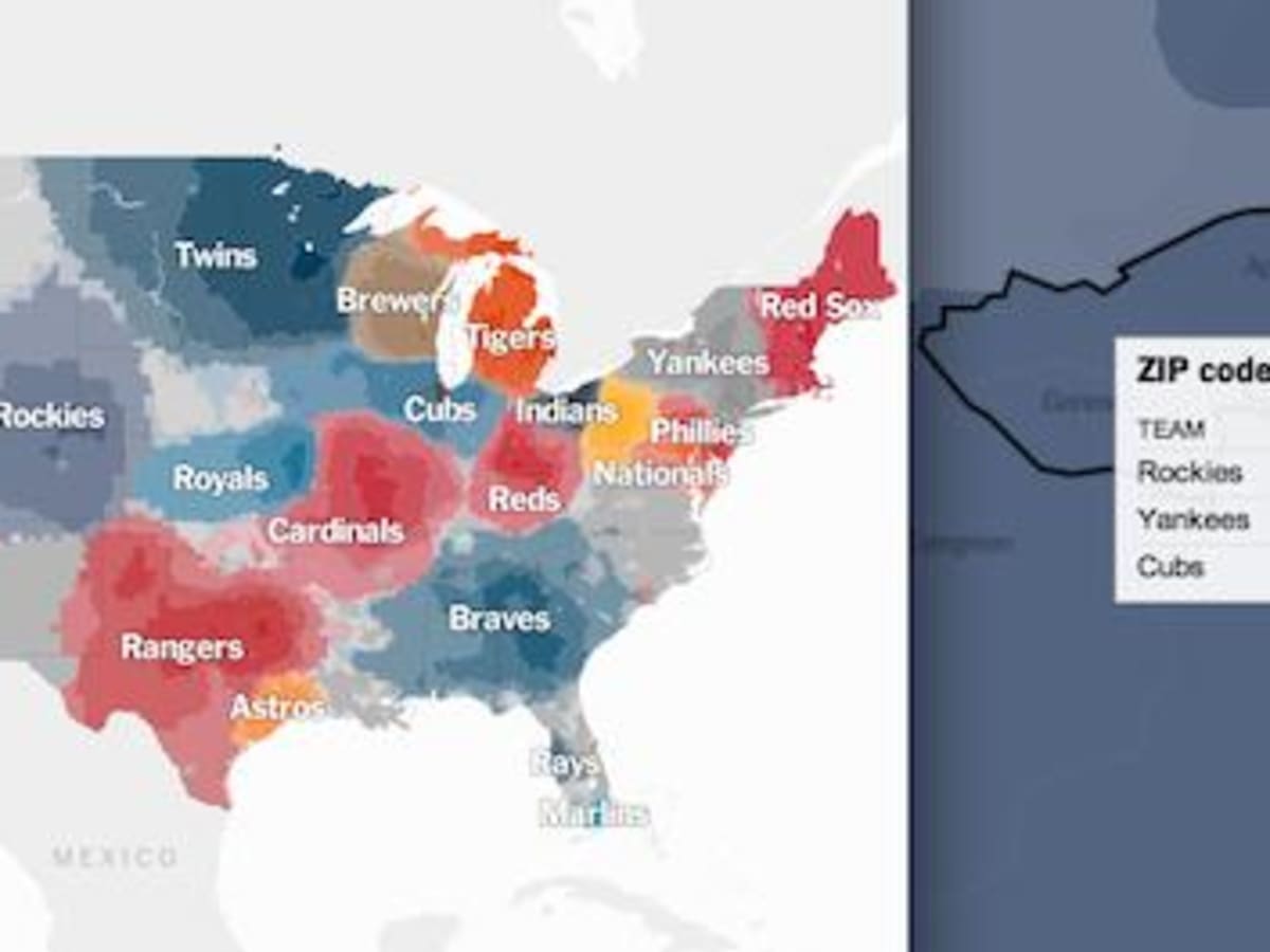 This Map of NBA Fandom Is Also a DataDriven Viral Marketing Strategy   Inccom