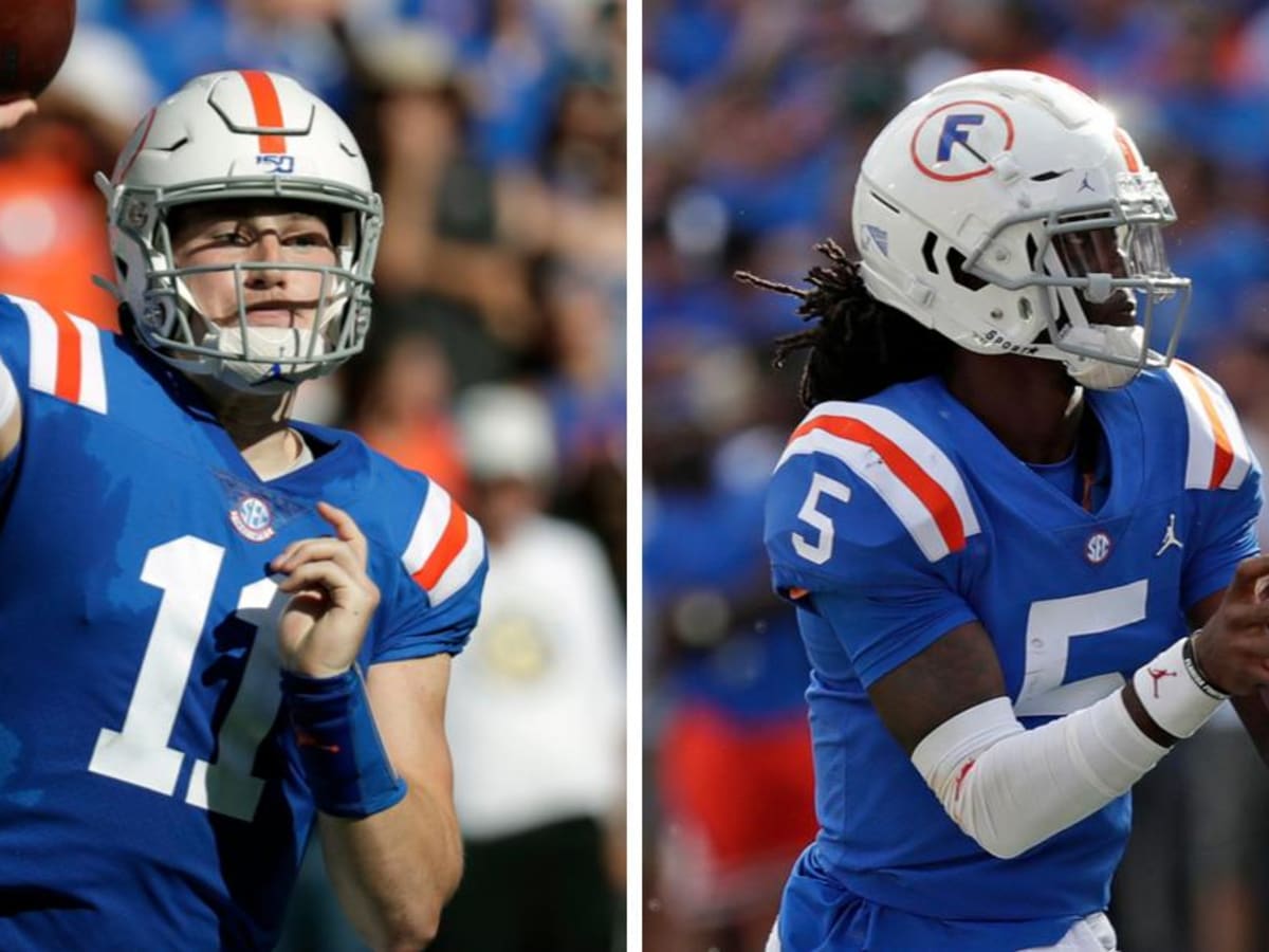 Arlington, TX, USA. 30th Dec, 2020. Florida Gators quarterback Kyle Trask  (11) passes the ball in action during the Florida Gators, versus the  Oklahoma Sooners college football game, at the Goodyear Cotton