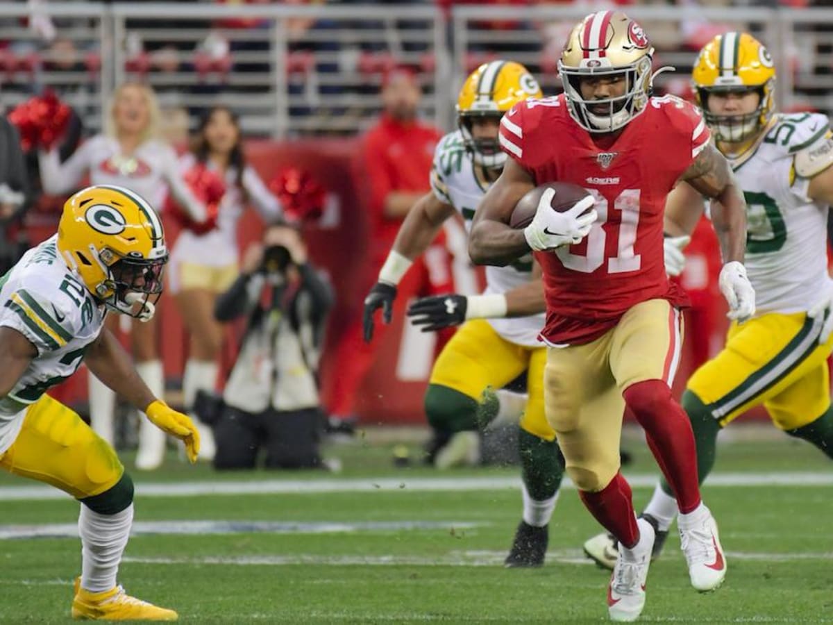 Niners vs. Packers: Purdue's Raheem Mostert scores 4 touchdowns in NFC  title game