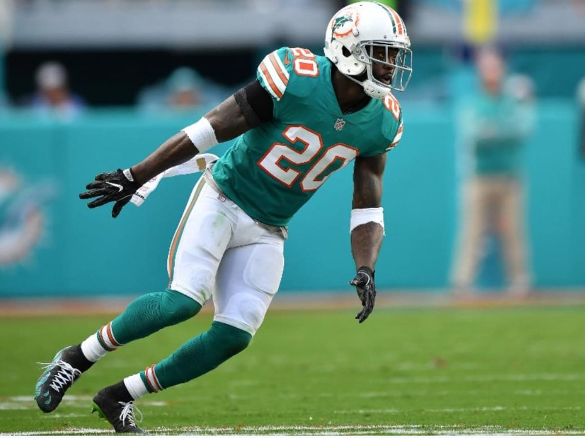 Running back John Avery of the Miami Dolphins looks on during the News  Photo - Getty Images