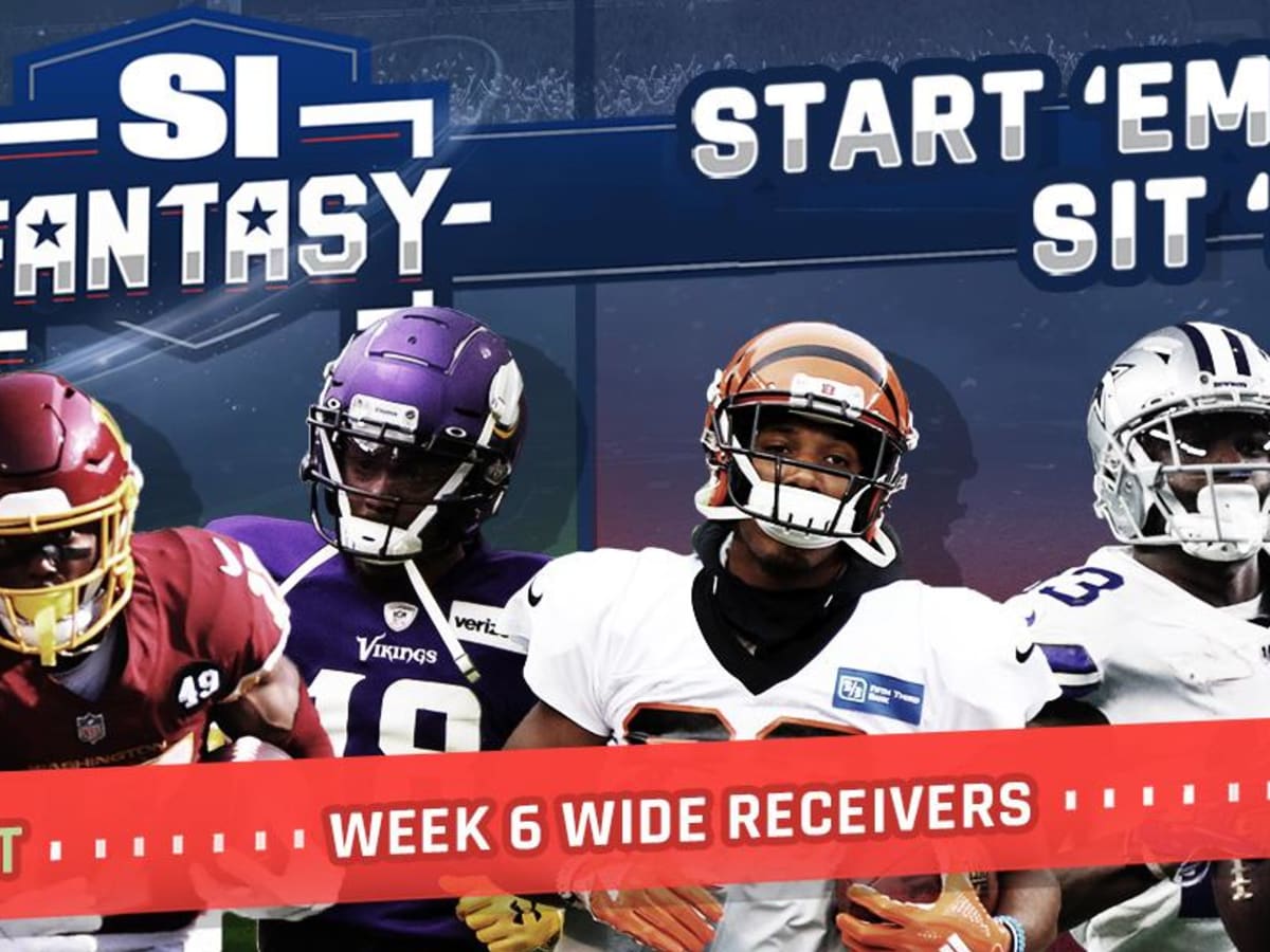 fantasy start sit week 6