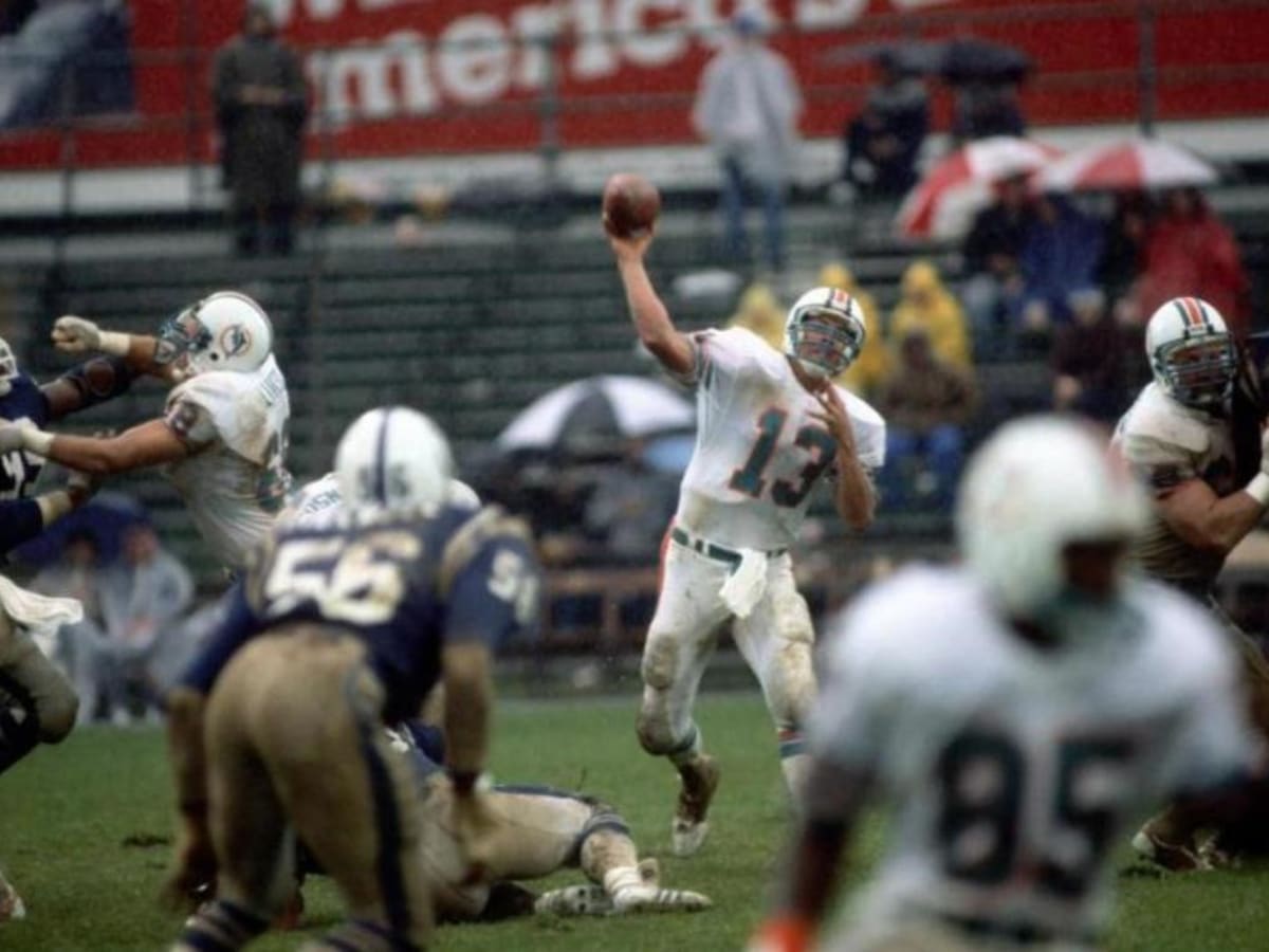 Dan Marino, Mark Duper, OJ - Mark Clayton Miami Dolphins