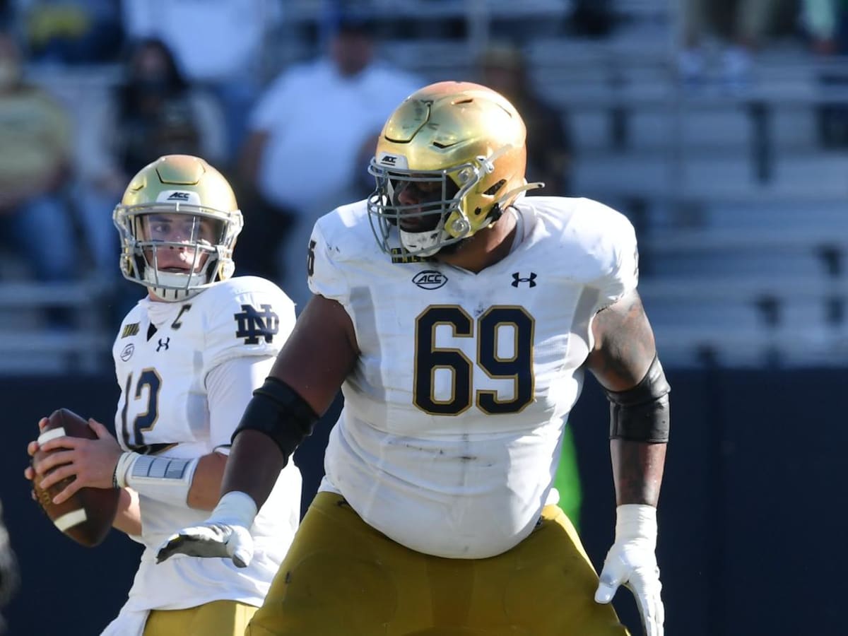 NFL Draft: Notre Dame OL Aaron Banks selected by 49ers with 48th pick - One  Foot Down