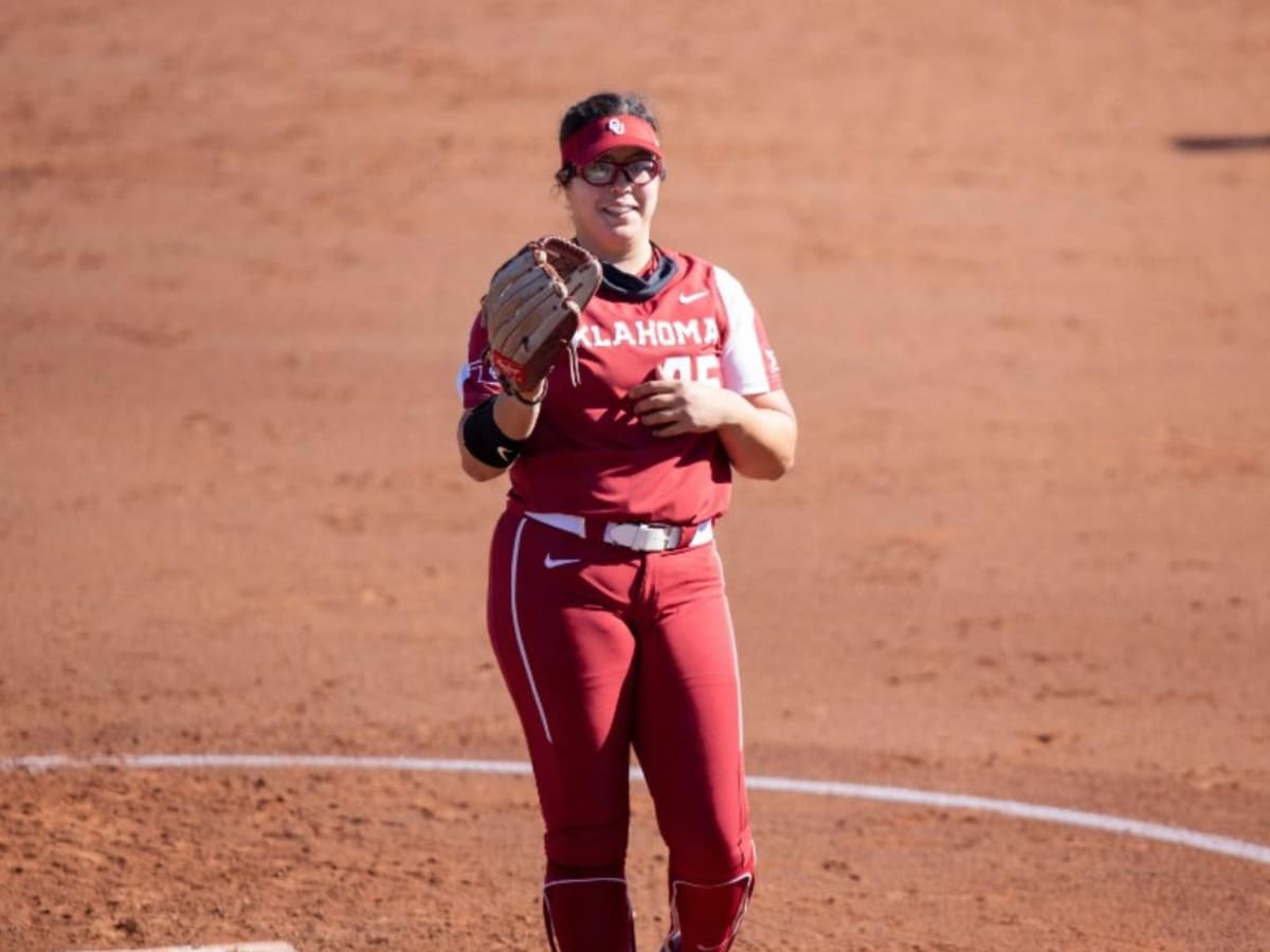 OU softball: Sooner ace Giselle Juarez has two signature moves — winning  games, wearing goggles