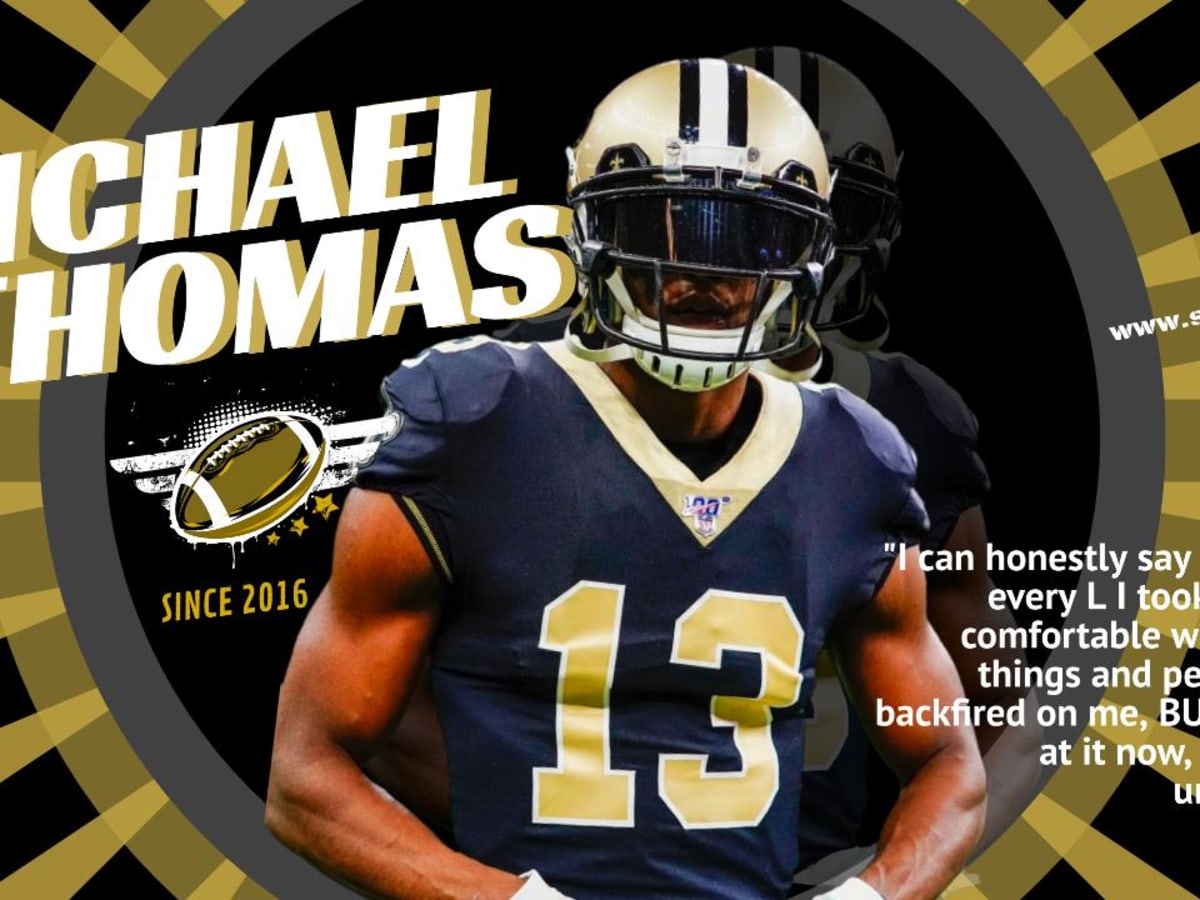 Saints' Michael Thomas believes he can break his own NFL record of most  catches in a season 