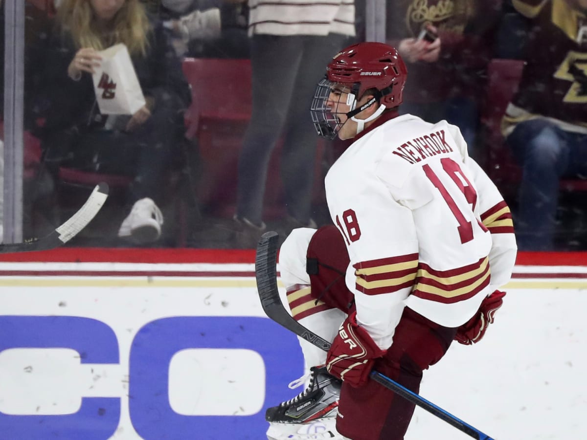 Alex Newhook Becomes First Boston College Player to Win National