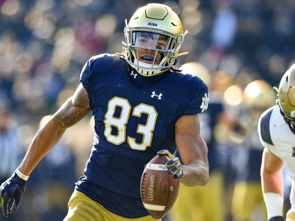 Notre Dame TE Cole Kmet Drafted #43 Overall By Chicago Bears //