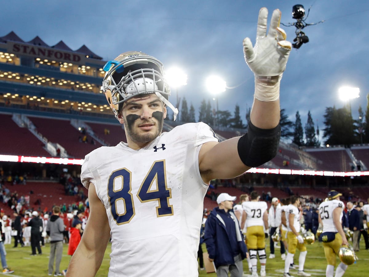 Notre Dame TE Cole Kmet Drafted #43 Overall By Chicago Bears //