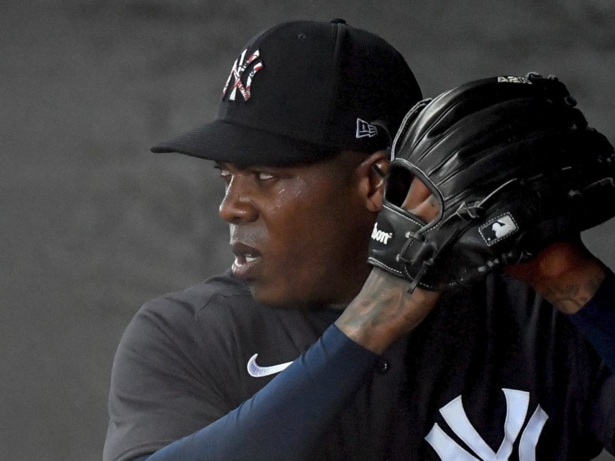 New York Yankees RP Aroldis Chapman Shines in Final Appearance of Rehab  Assignment - Sports Illustrated NY Yankees News, Analysis and More