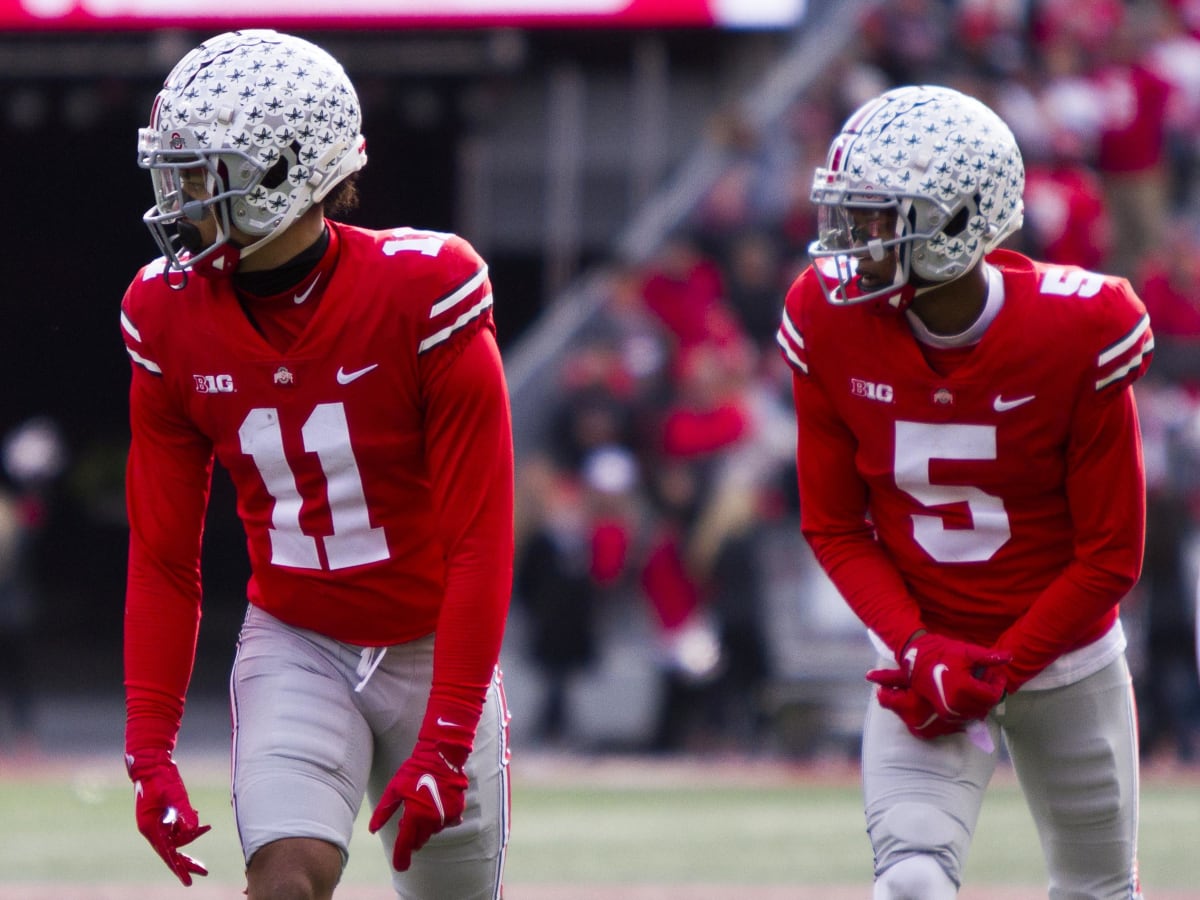 Ohio State Buckeye Garrett Wilson: Jaxon Smith-Njigba a 'Cold