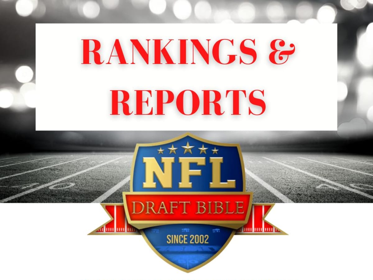 NFL Draft Bible's 2022 Digital Draft Guide - Visit NFL Draft on Sports  Illustrated, the latest news coverage, with rankings for NFL Draft  prospects, College Football, Dynasty and Devy Fantasy Football.