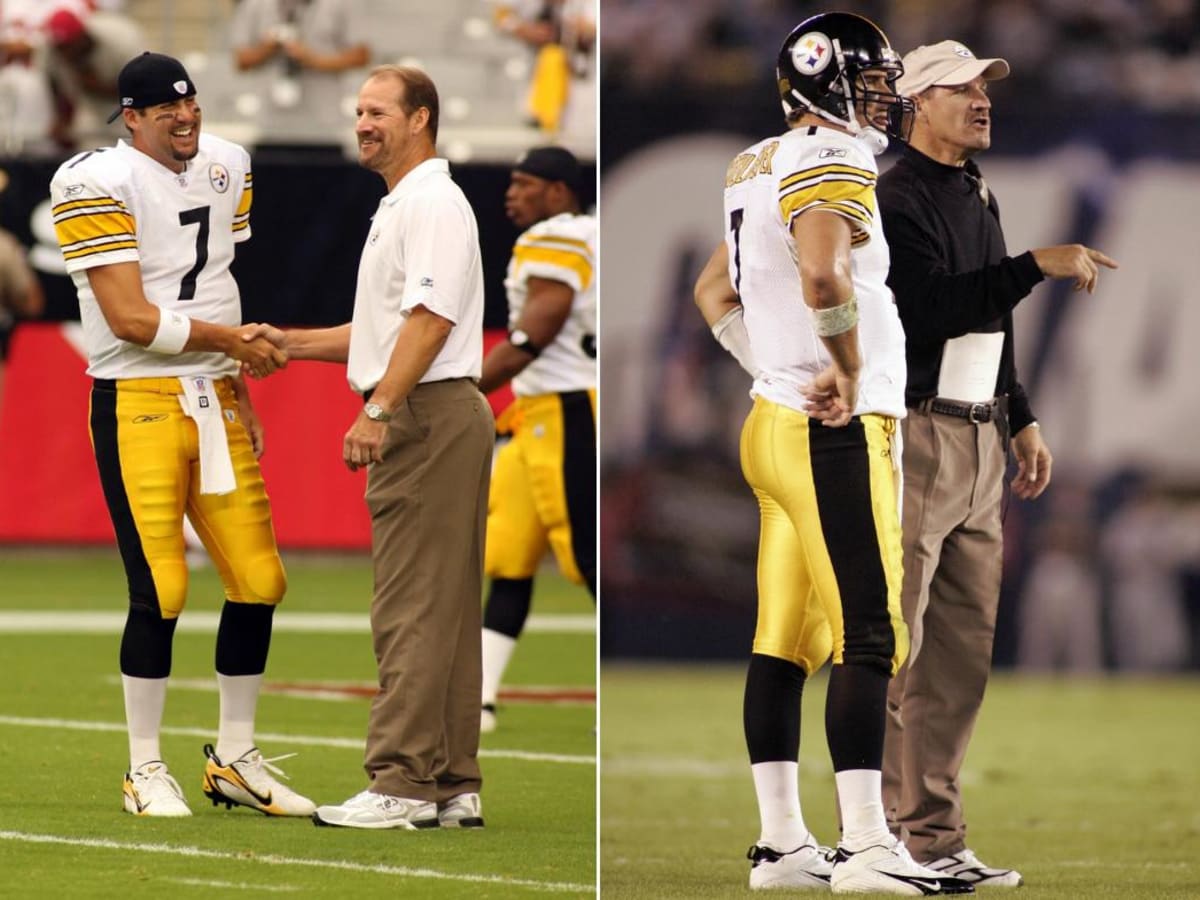 Former Pittsburgh Steelers Coach Bill Cowher Congratulates Ben