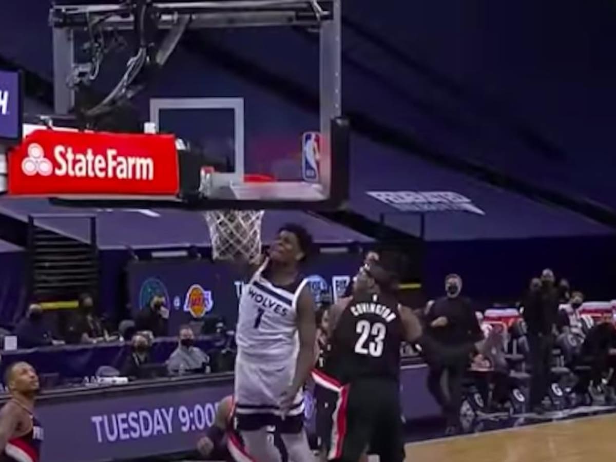 NBA Playoffs: Watch Karl-Anthony Towns' Poster Dunk in Win Over