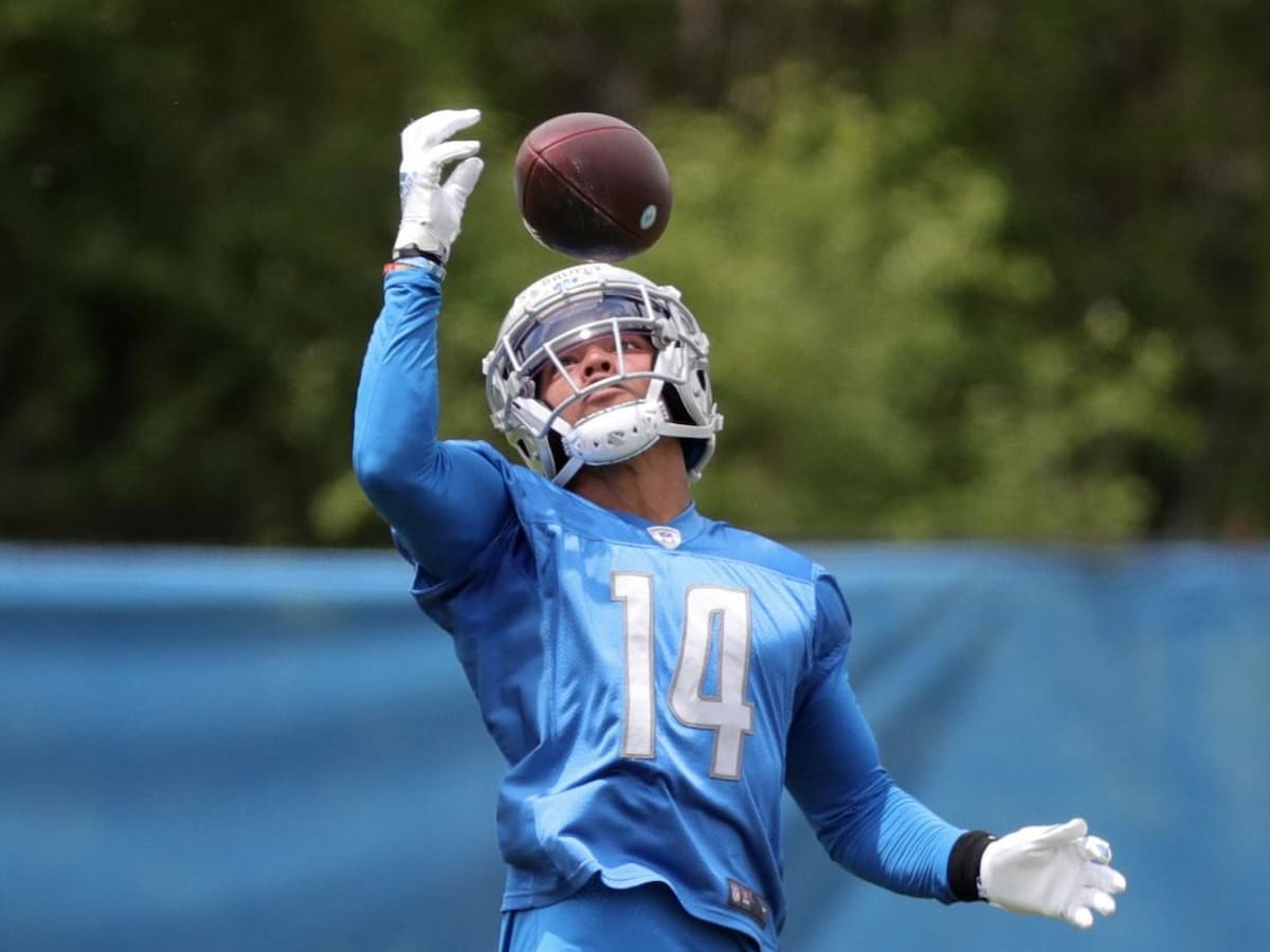 Lions rookie WR Amon-Ra St. Brown makes most of increased looks in  scrimmage at Ford Field 