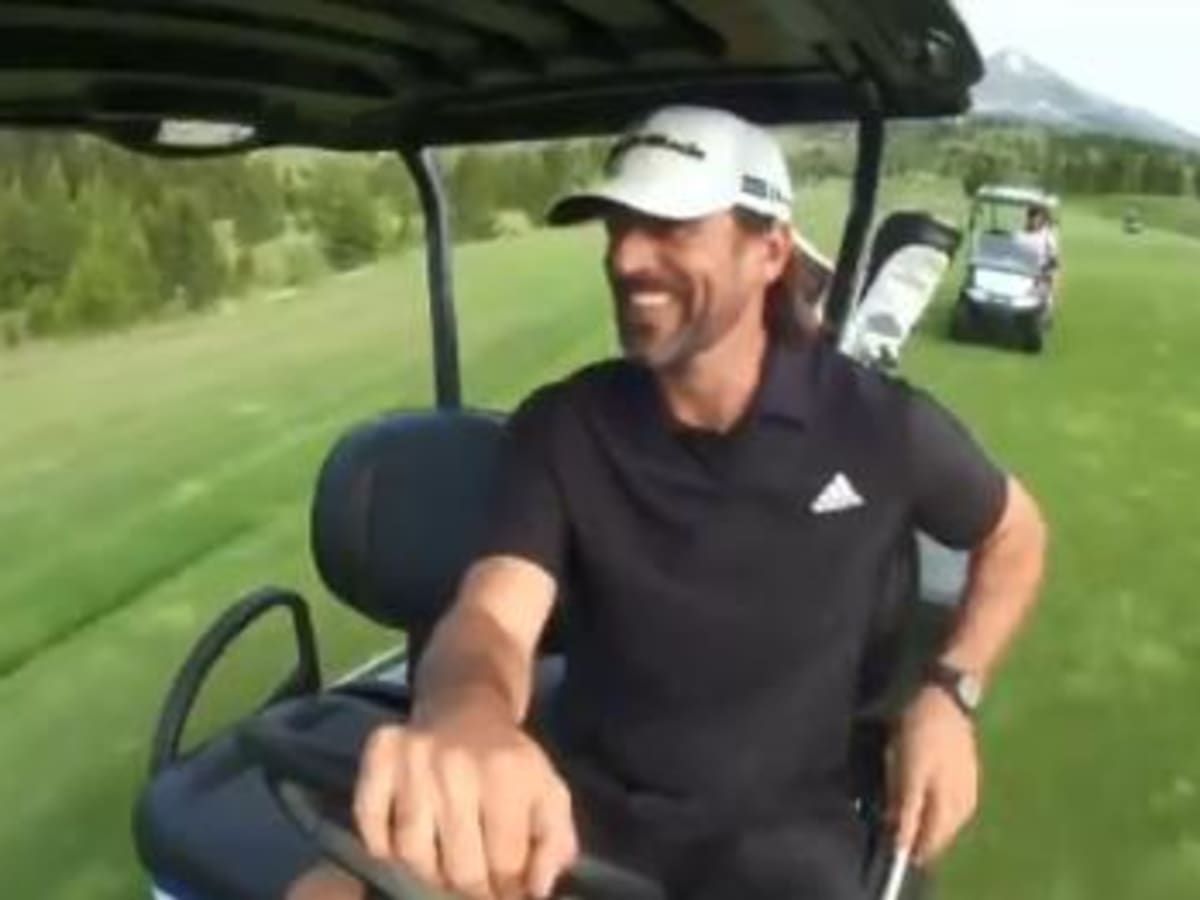 Aaron Rodgers Hits 438-Yard Tee Shot While Winning 'The Match' - Sports  Illustrated Cal Bears News, Analysis and More