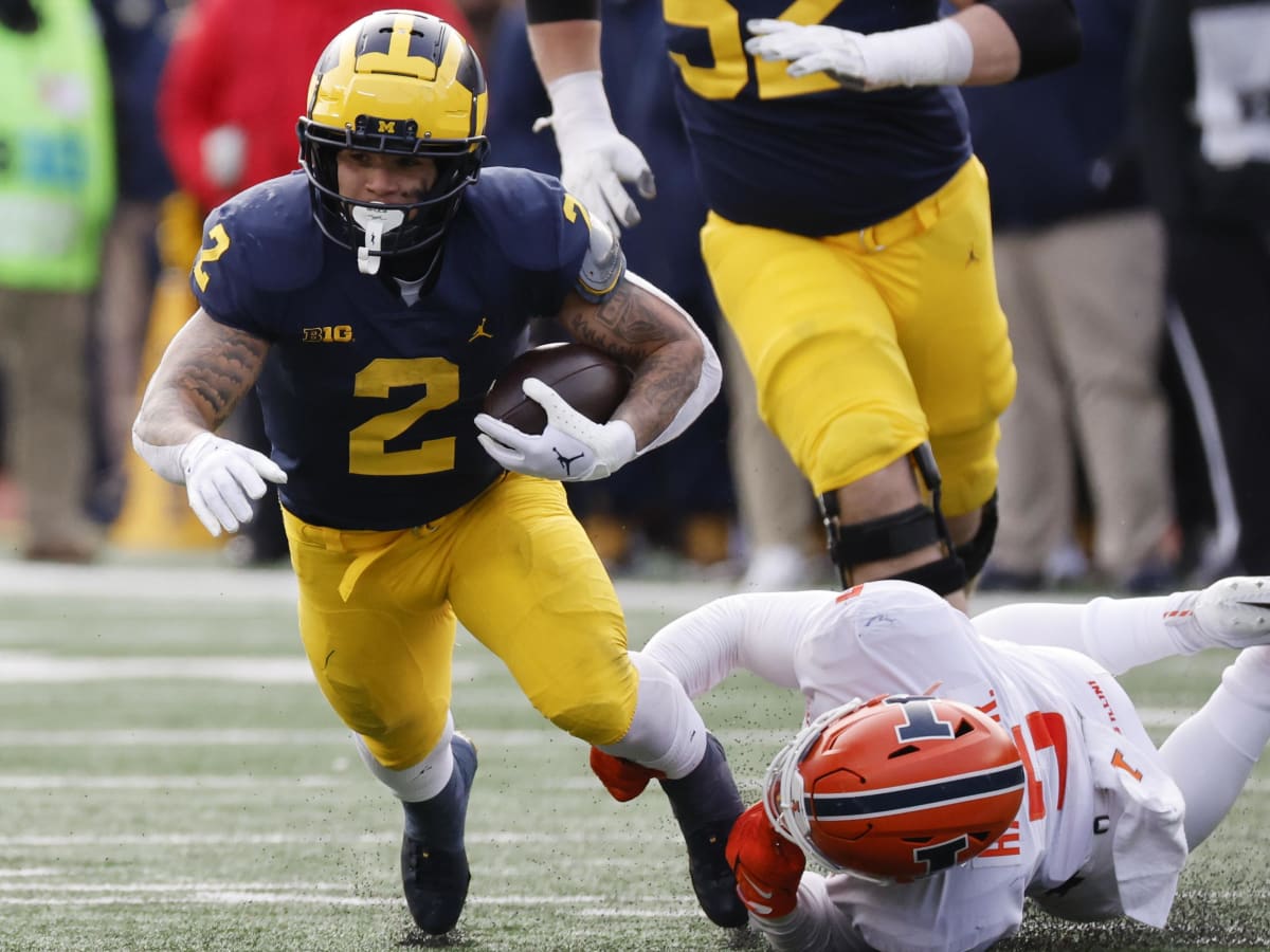 Michigan star Blake Corum playing the long game as NFL running back value  debate rages - The Athletic