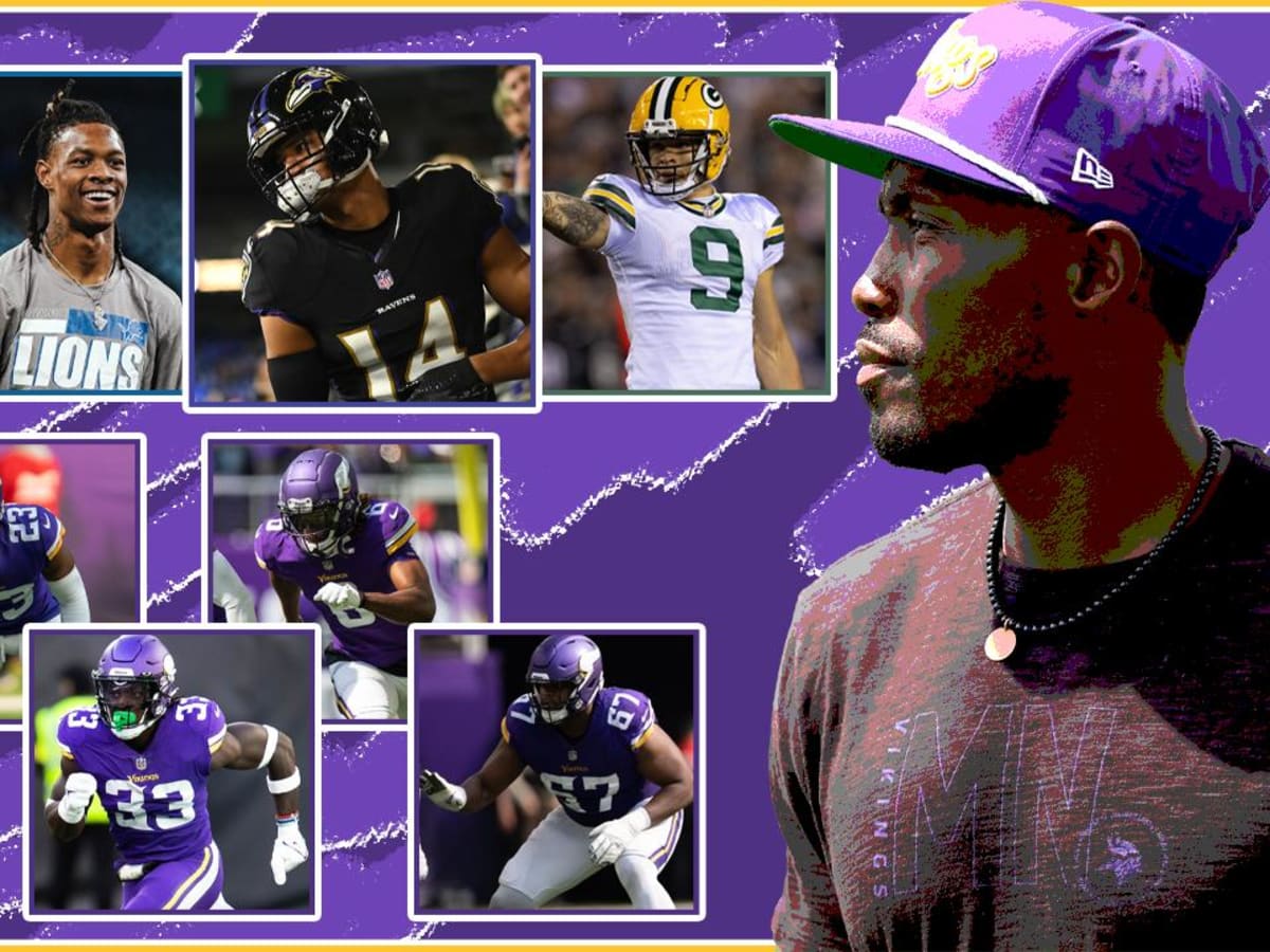 Preparing for draft, Vikings GM Kwesi Adofo-Mensah dropped the spreadsheets  and hit the road