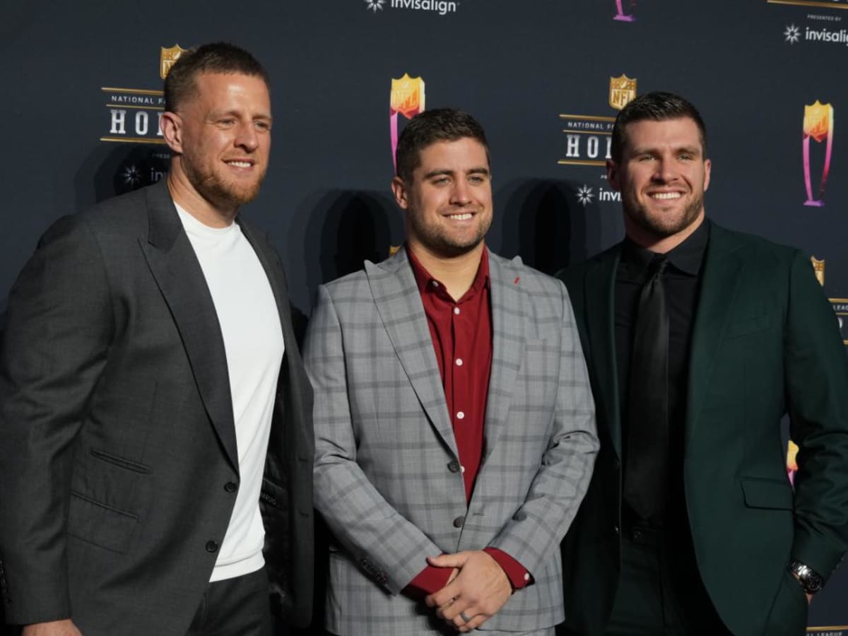 JJ Watt Honored by Brothers TJ/Derek Wearing His No. 99 Jersey