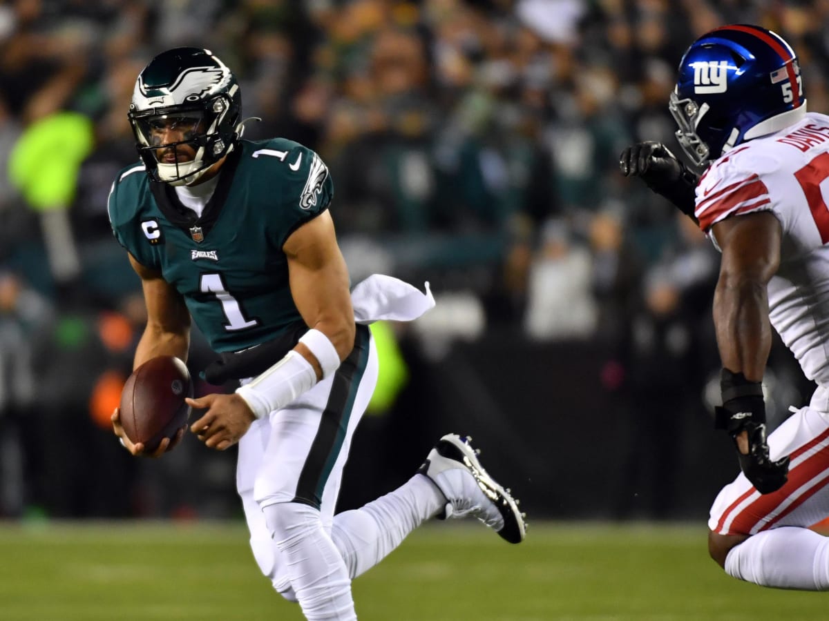 Eagles rout Giants to secure spot in NFC championship game - Los Angeles  Times