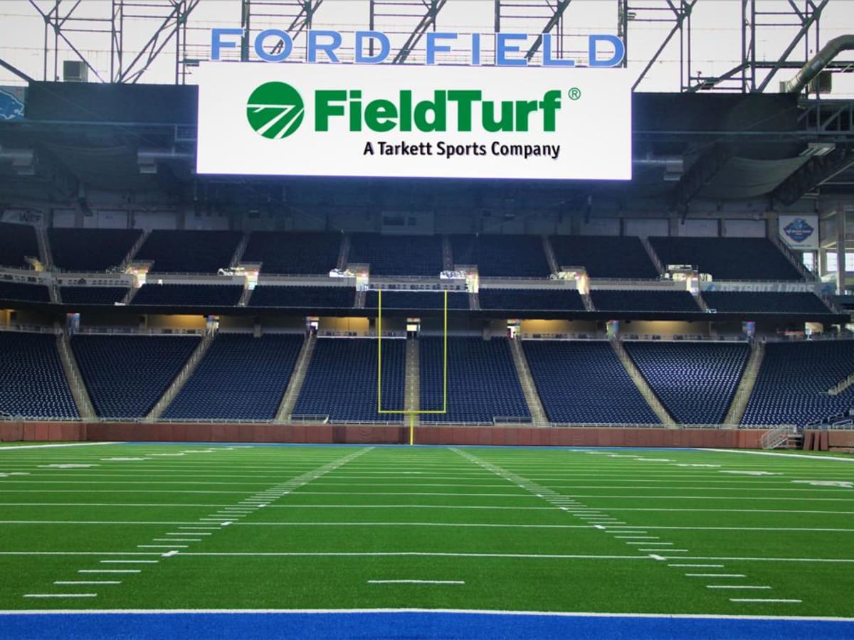 Ford Field getting its new turf : r/detroitlions