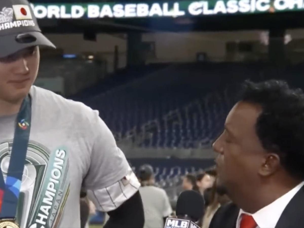 Pedro Martinez hails $500,000,000 superstar Shohei Ohtani for his