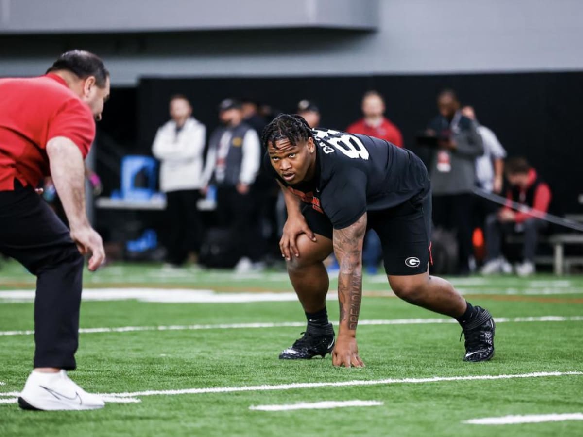 Report: UGA football DL Jalen Carter visits the Las Vegas Raiders