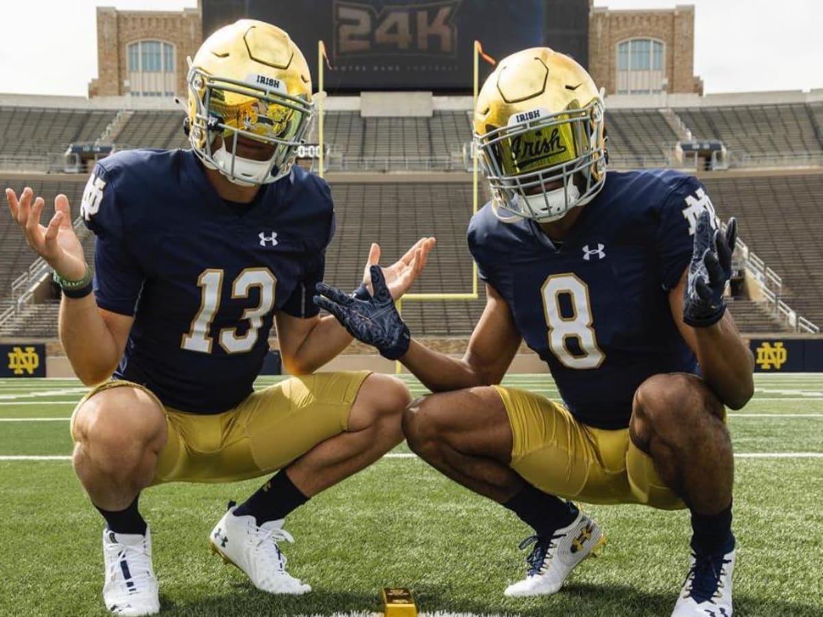 2025 Notre Dame Wide Receiver Jerome Bettis Jr. Has Had A Busy Off Season -  Sports Illustrated Notre Dame Fighting Irish News, Analysis and More