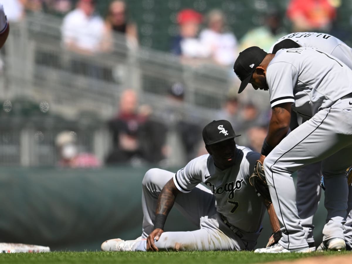 Tim Anderson leaves the Chicago White Sox's 5-1 win over the New