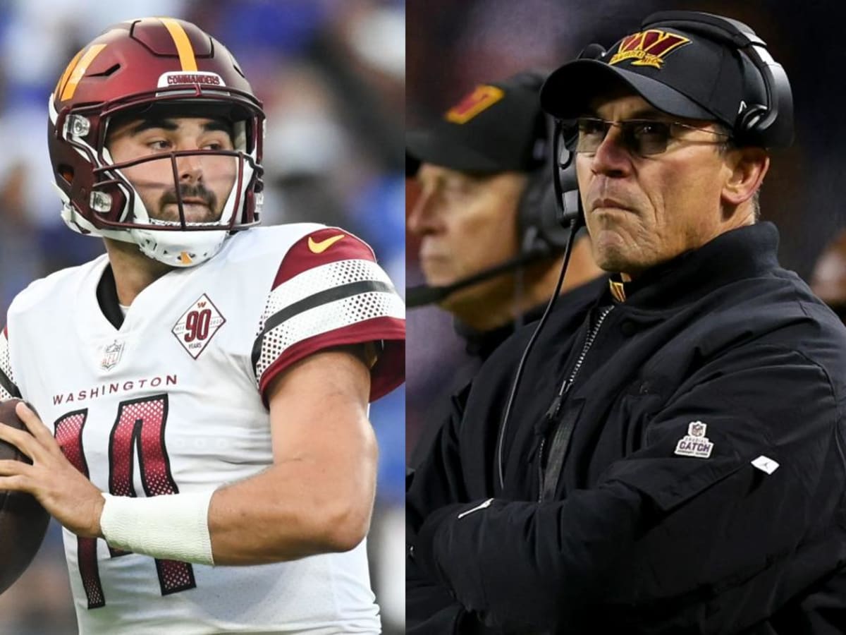 Does Commanders Coach Eric Bieniemy Need to Change to Help QB Sam Howell? -  Sports Illustrated Washington Football News, Analysis and More