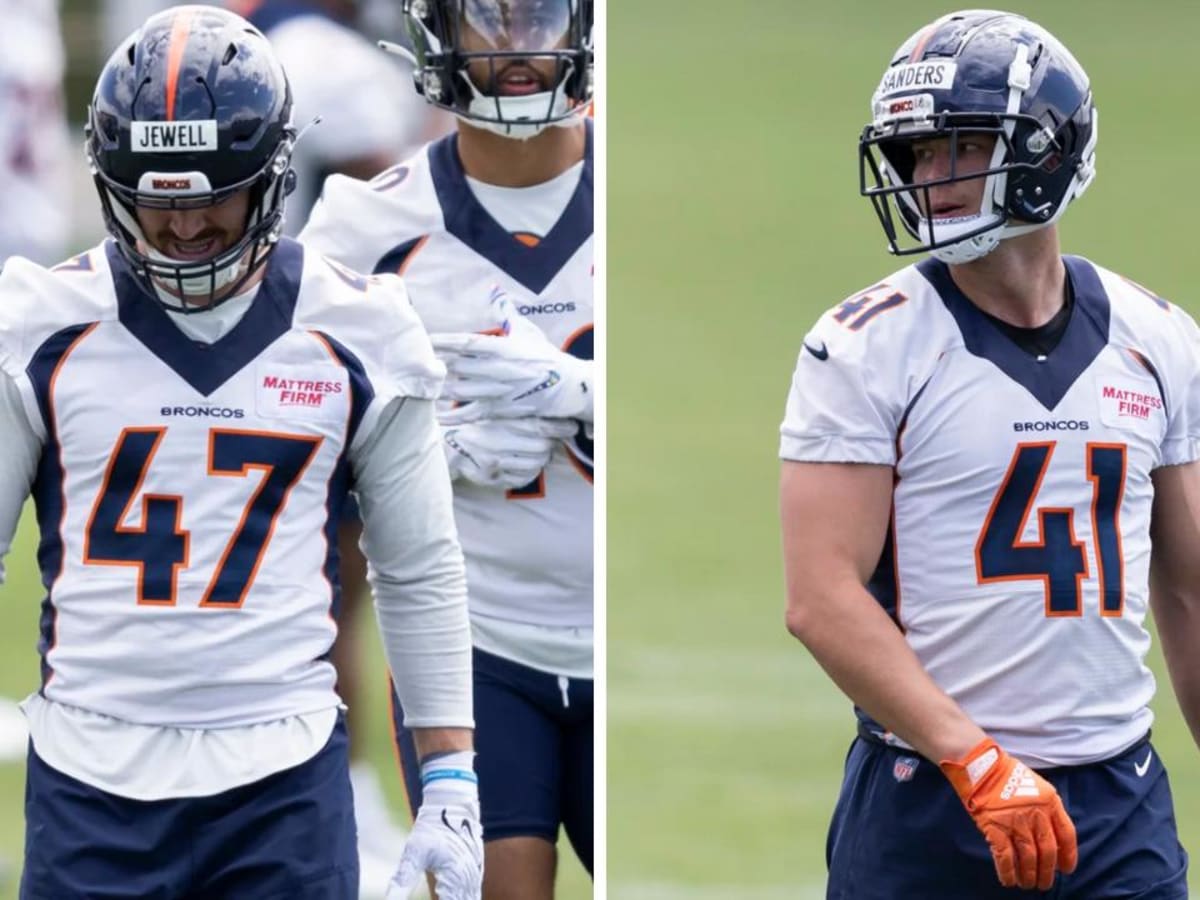 Denver Broncos linebacker Josey Jewell (47) reacts during an NFL