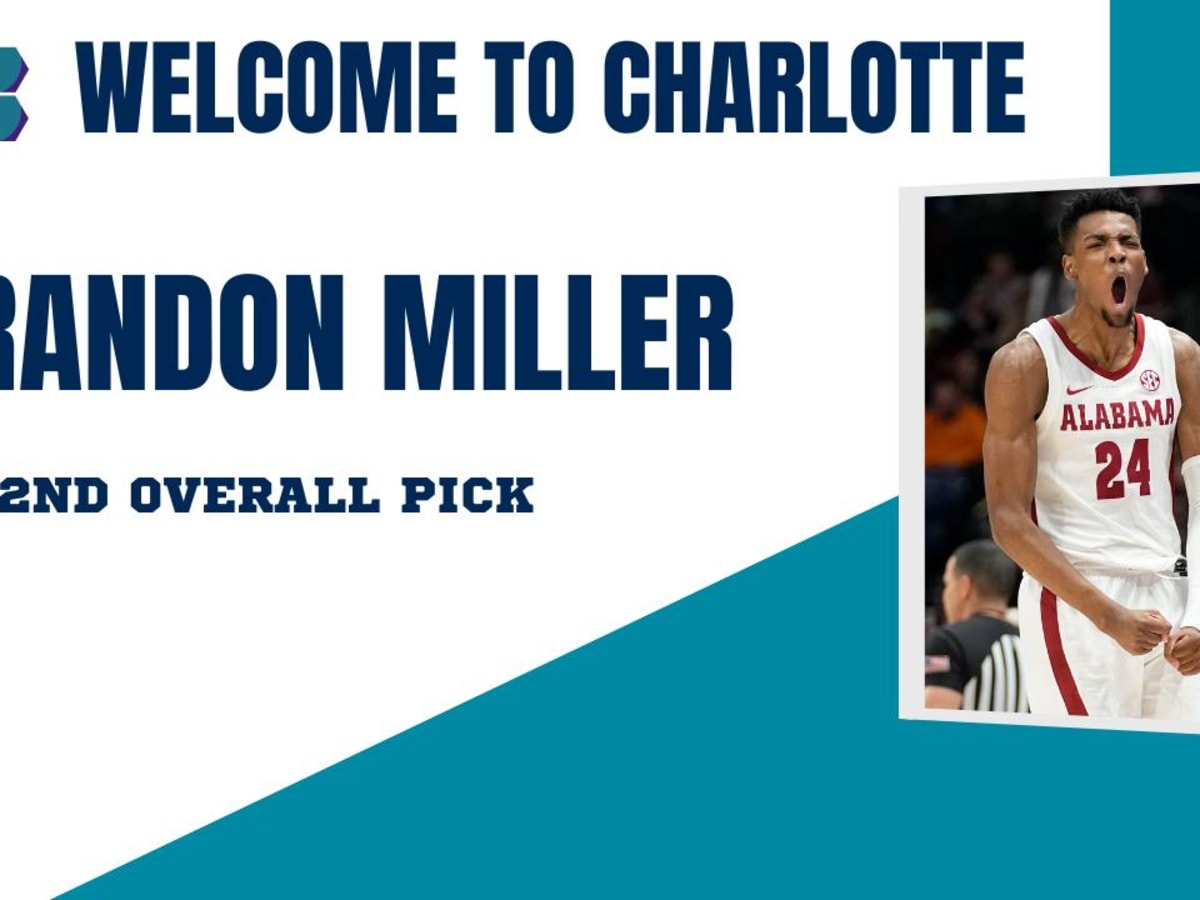 Charlotte Hornets Select Brandon Miller With Second Overall Pick In 2023  NBA Draft