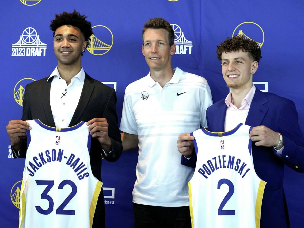 Former Indiana Hoosiers Star Trayce Jackson-Davis Introduced by Golden  State Warriors in First NBA Press Conference - Sports Illustrated Indiana  Hoosiers News, Analysis and More