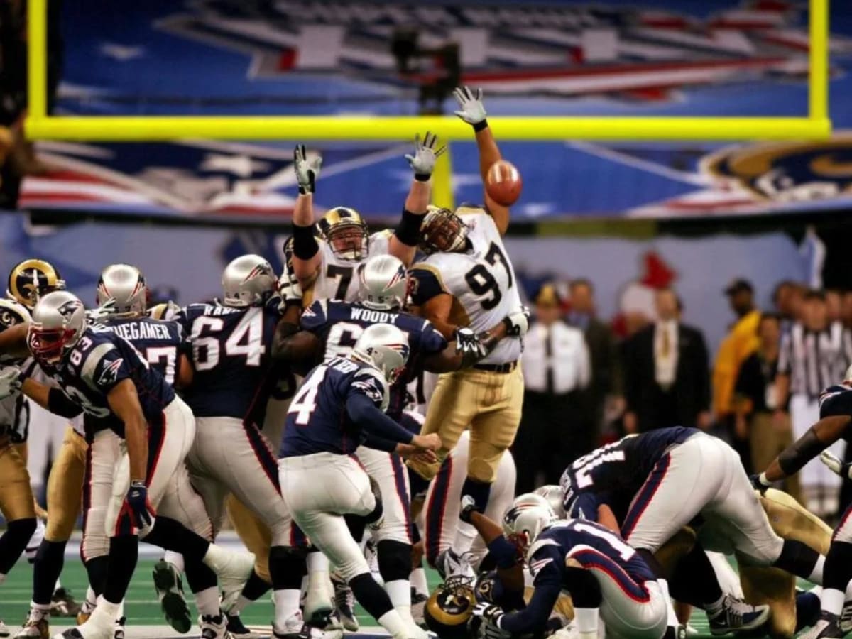 : Teddy Bruschi New England Patriots Super Bowl XXXVI 36