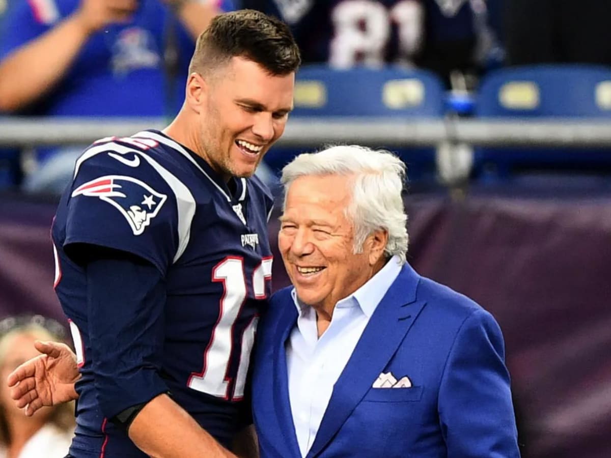 He's really excited': Patriots owner Robert Kraft reveals new details about Tom  Brady celebration