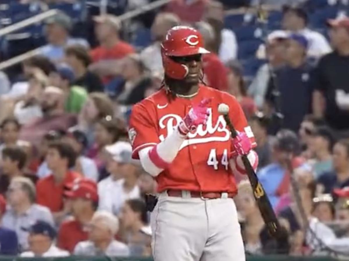 Elly De La Cruz's Celebration After Bat Check Angers Nats Coach