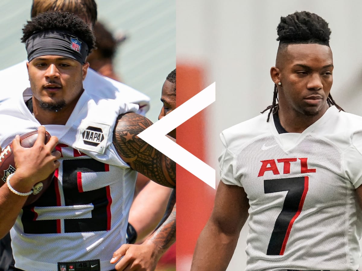 Falcons RB Tyler Allgeier weighs in on drafting of Bijan Robinson:  'Everyone will get their chance to shine'