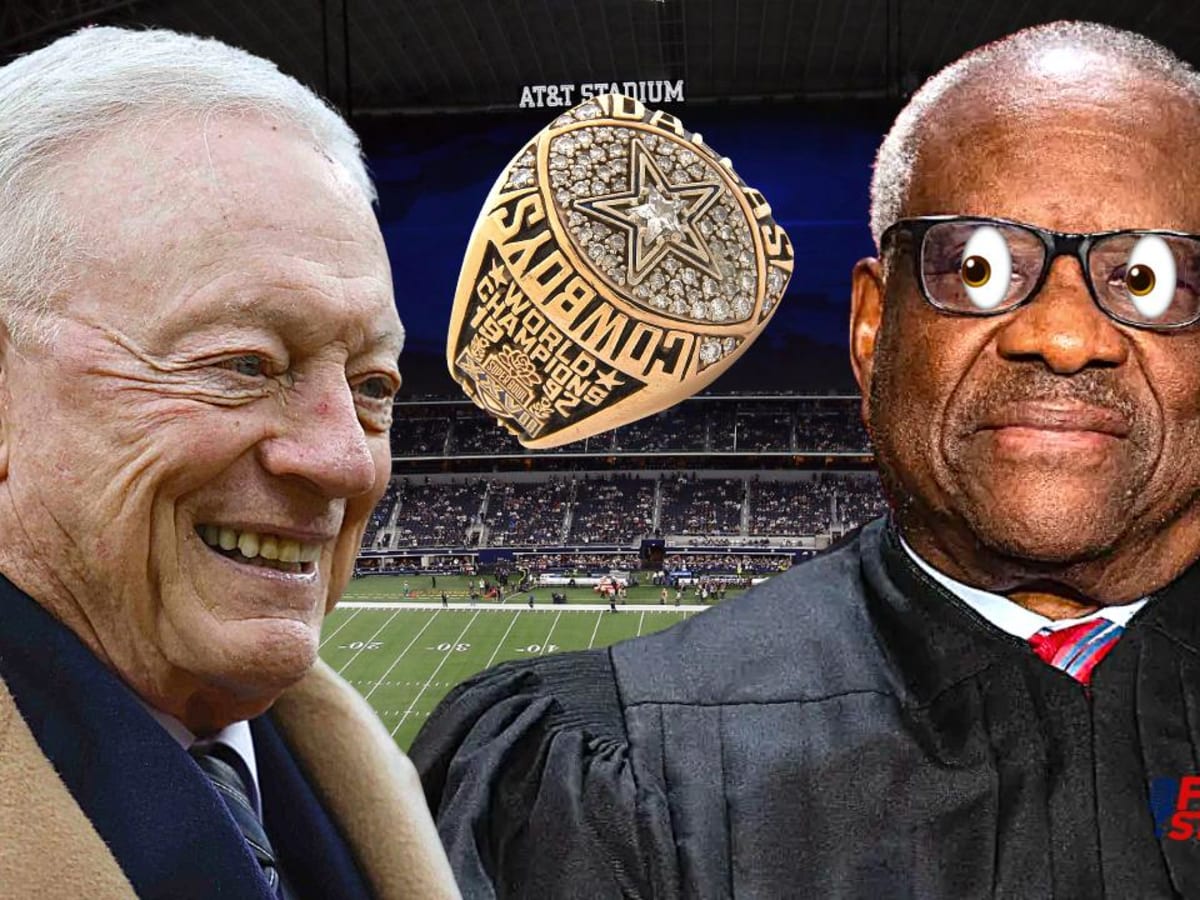 Dallas Cowboys Super Bowl ring Jerry Jones gave Clarence Thomas