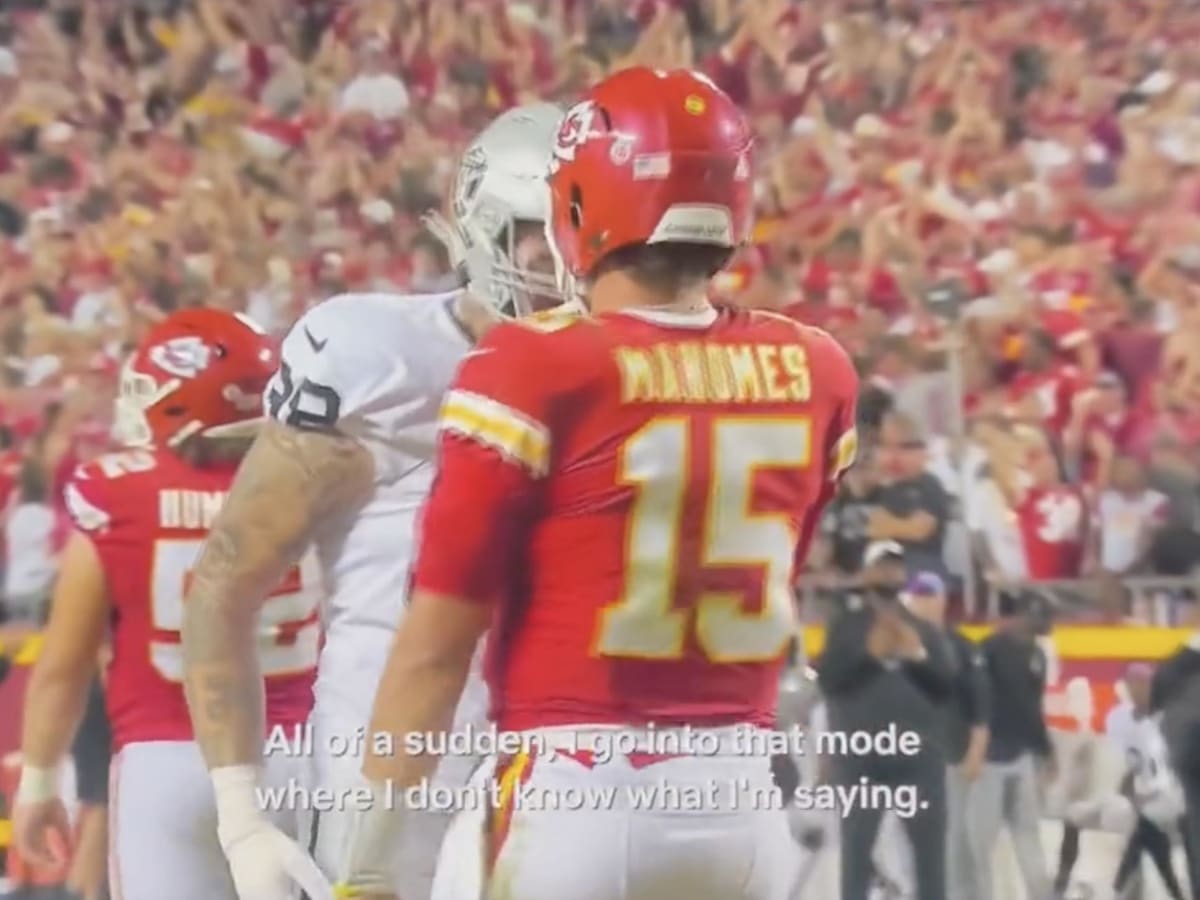 Chiefs' Patrick Mahomes on letting loose during Netflix series, with his  arm & mouth, National Sports