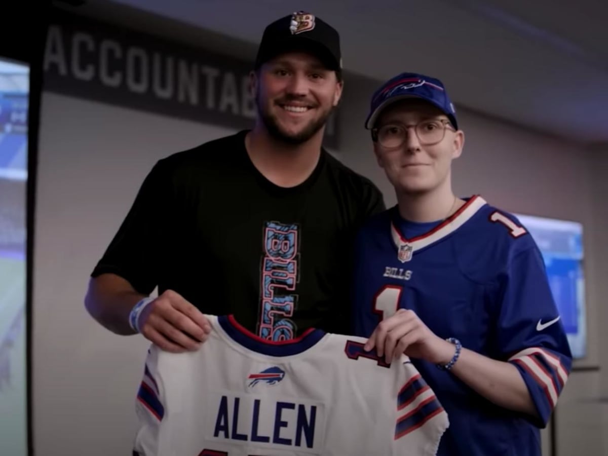 Bills Today  Josh Allen makes a young fan's dream come true ahead of the  regular season finale