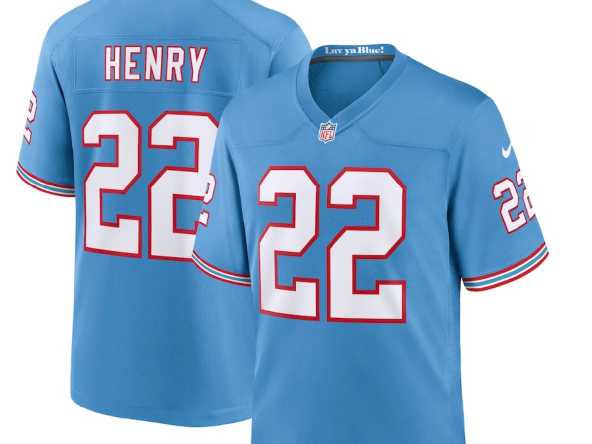 Tennessee Titans Nike Oilers Throwback Alternate Game Jersey