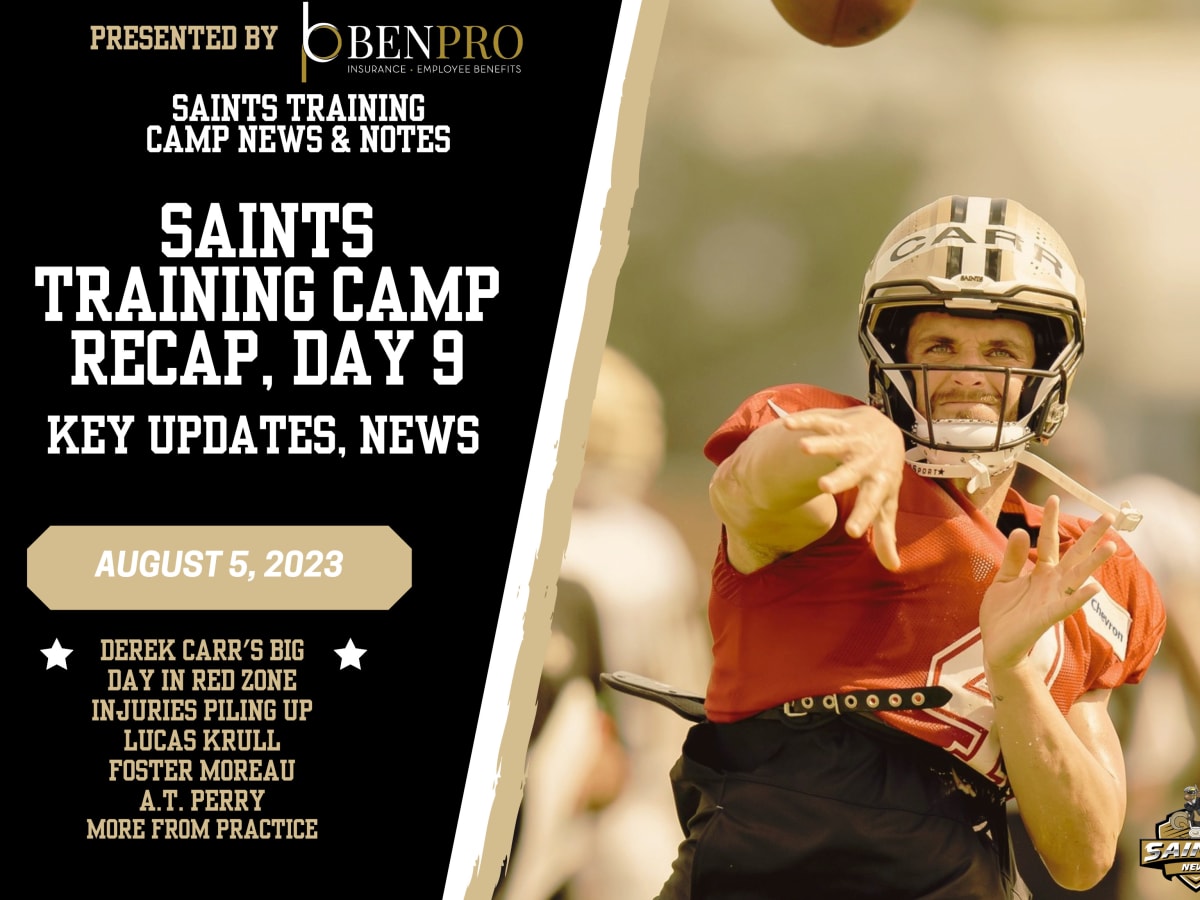 NFL insider notes: Saints betting on Derek Carr bouncing back, Ran