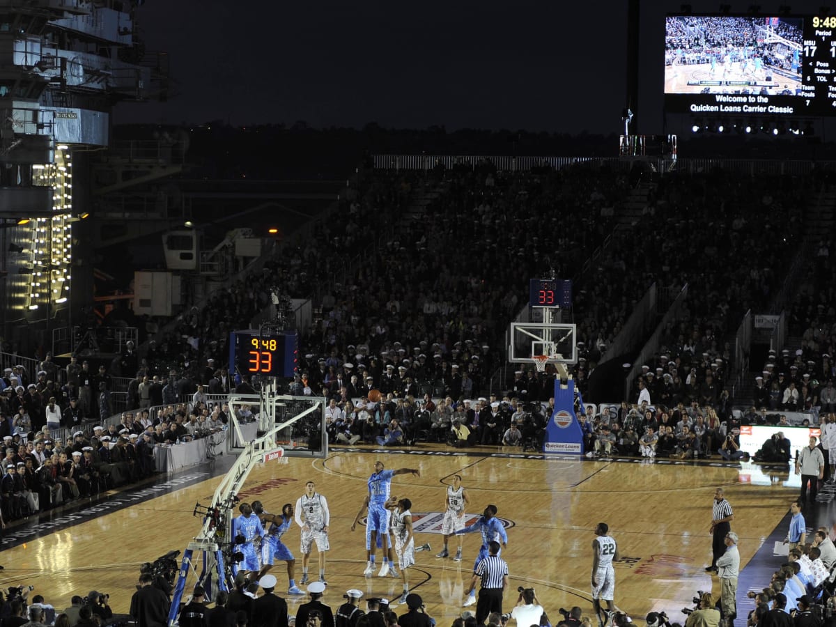 Gonzaga, Michigan State To Play On Aircraft Carrier For 2022 Veterans Day  Game - Sports Illustrated