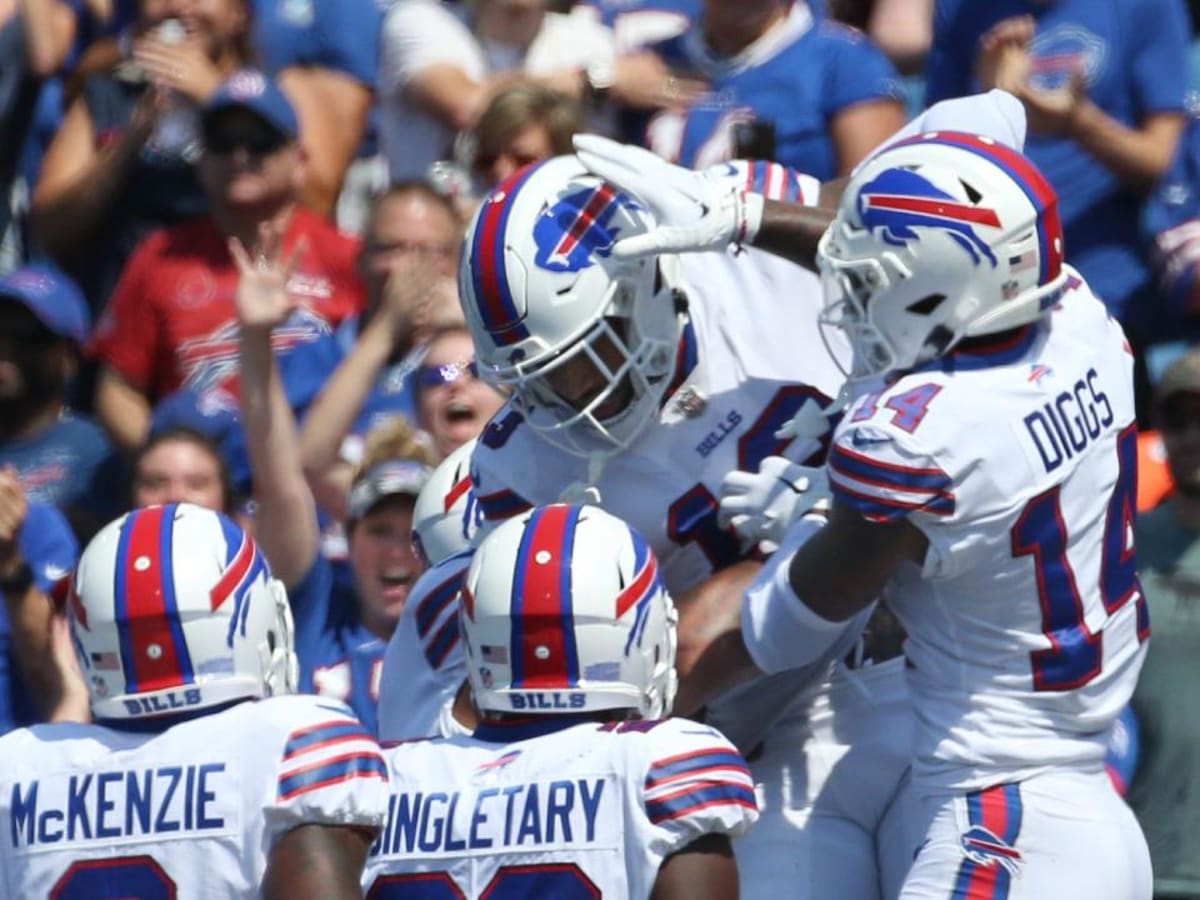 Gabe Davis scores Bills' first 2022 TD on perfect play-action