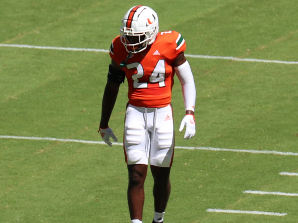 Miami Hurricanes safety Kamren Kinchens injured during Texas A&M game