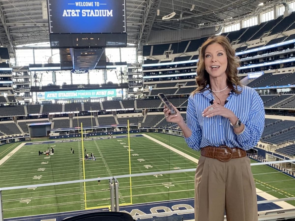 View from the top of AT&T Stadium  Nfl games, Cowboys, Dallas cowboys