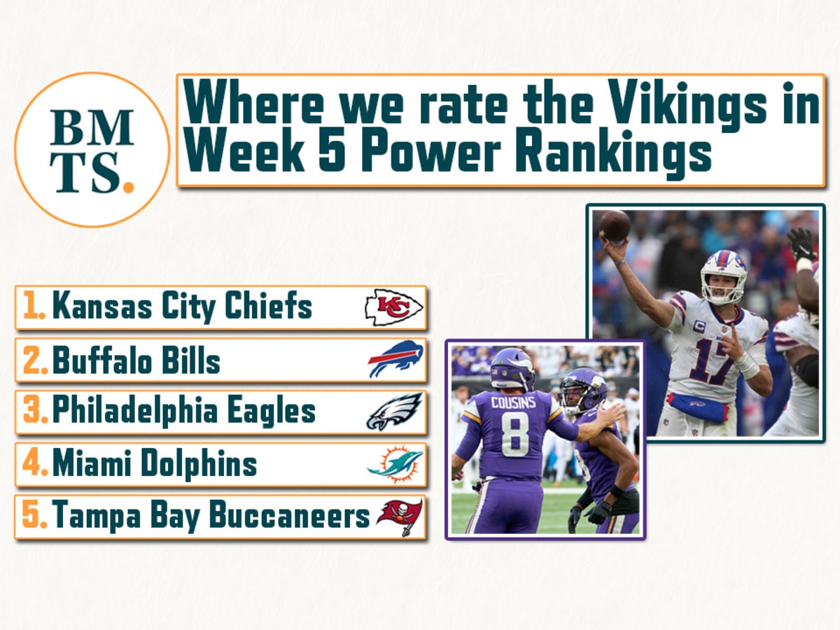 NFL Power Rankings Week 9: 49ers crush Panthers, Eagles shock Bills