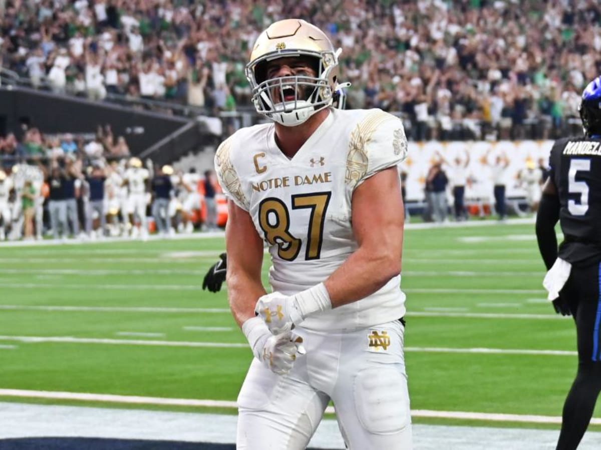 2023 NFL draft second round Notre Dame TE Michael Mayer awaits pick