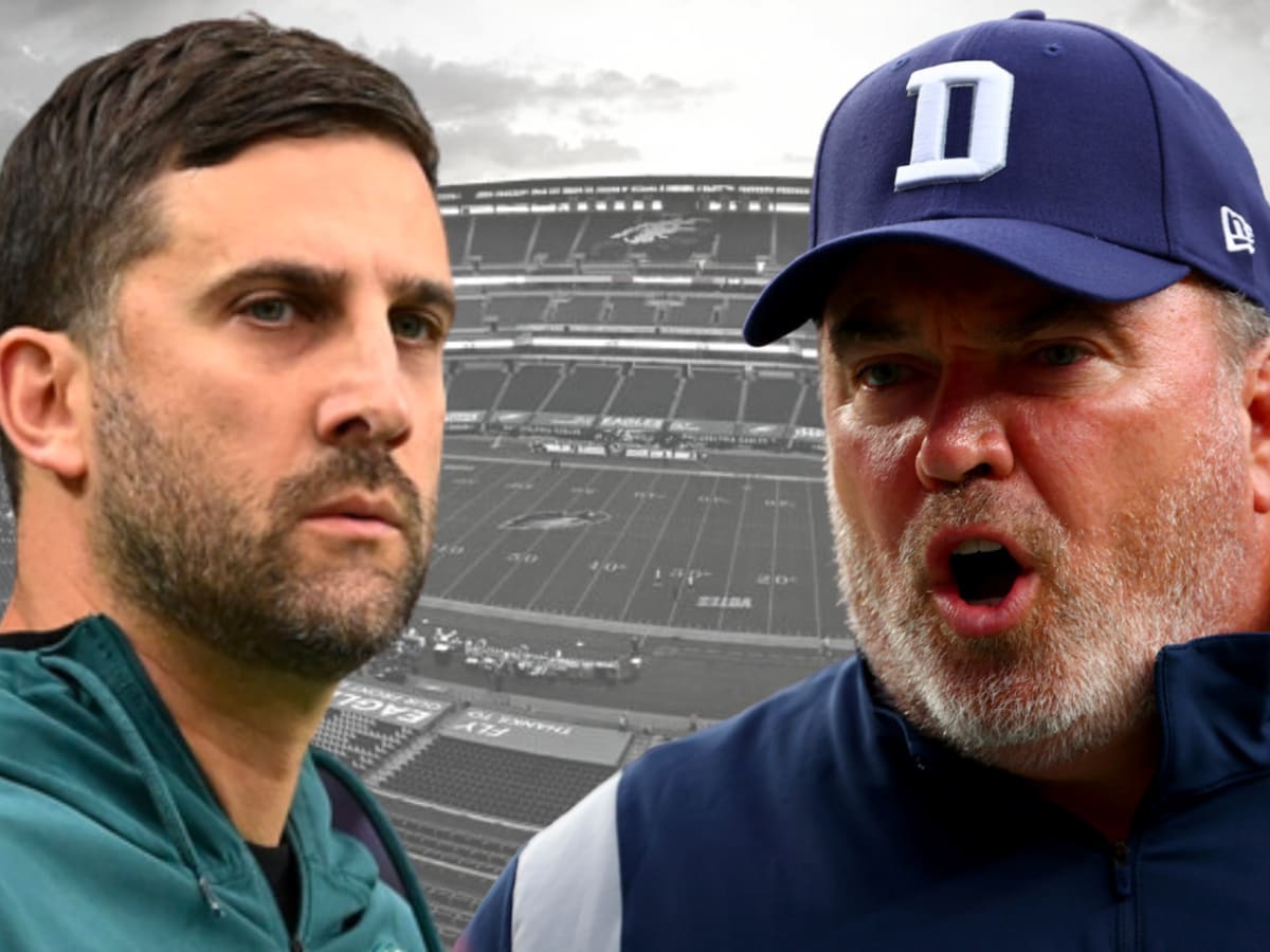 Philadelphia Eagles coach Nick Sirianni embraces Dallas Cowboys