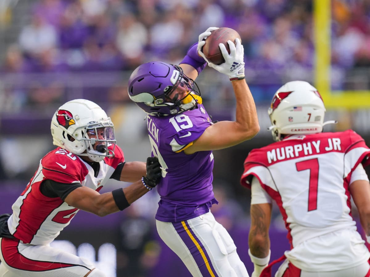 Vikings players discuss 34-26 win over Arizona -  5 Eyewitness News