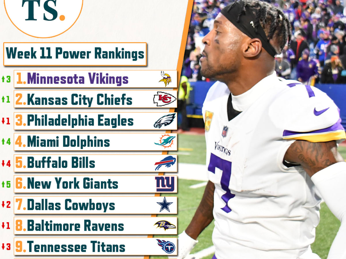 Where we rate the Vikings in our Week 13 power rankings - Sports  Illustrated Minnesota Sports, News, Analysis, and More